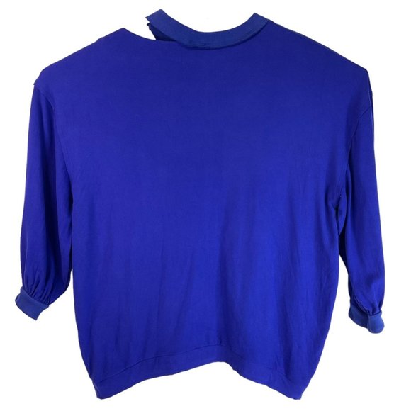FP Movement by Free People Tops - Free People Movement Reveal Sweatshirt Womens Size Medium Blue Oversized $98 Nwt